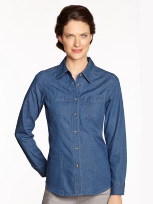 denim shirt fitted